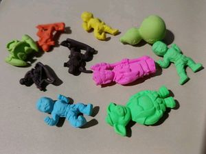 Cartoons Erasers Best For Erasing Things And Playi