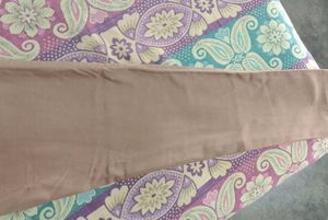 Tan Cotton Pant