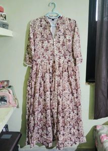 Floral Print Midi Dress