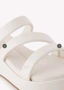 White Platform Sandals