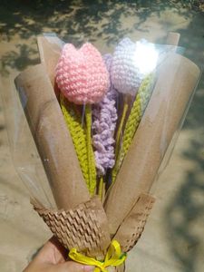 Crochet Flower Bouquet - Handmade Gift
