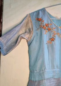Elegant Embroidered Kurta Set