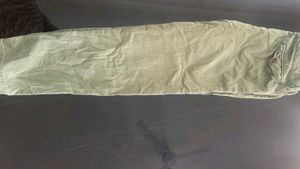 Green Casual Pants