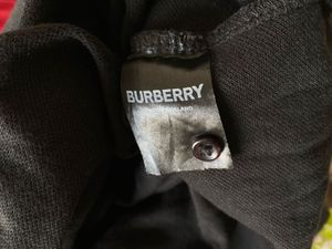 Burberry Black Polo T-Shirt