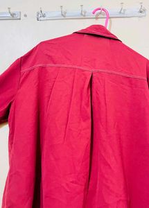 Red Shirt with Pockets