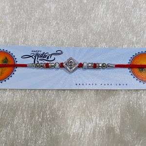 Silver Rakhi