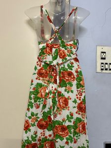 Pintrest Floral Maxi Dress