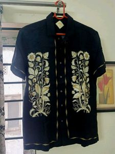 NEW RARE RABBIT CLAREN Floral Printed Shirt