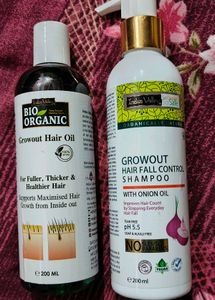 Hair Oil & Shampoo Combo
