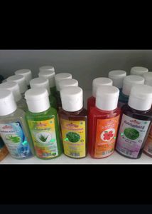 Homemade Aloevera, Hibiscus shampoo
