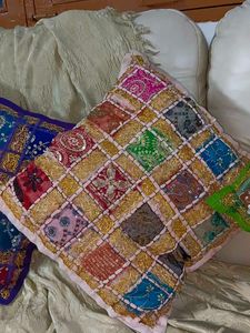 Jaipuri Cushion Covers - Set Of 5