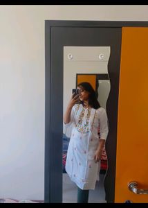 Beautiful White Kurti