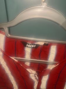 Nuon Red Crop Top