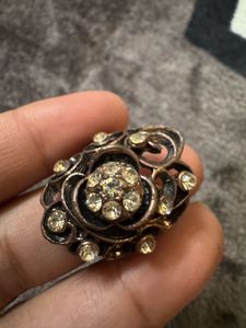 Vintage Rhinestone Ring