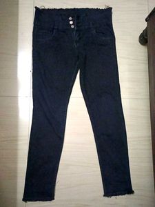 Dark Blue Denim Jeans