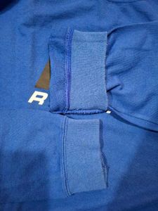 Blue Pullover Sweatshirt
