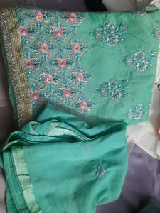 Chanderi Silk Suit