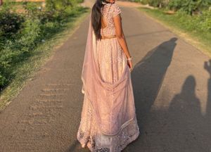Pink Embellished Lehenga Choli