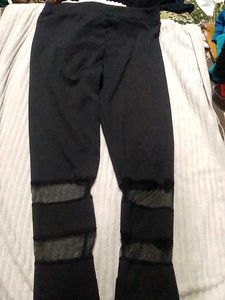 Black Active Wear Pants