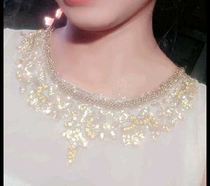 White Net Gown