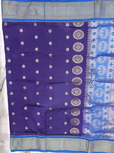 Royal blue Paithani