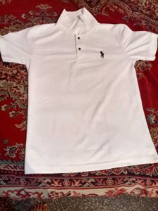 Ralph Lauren White Polo Shirt