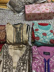 Set of 8 Indian Salwar Kameez