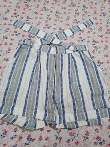 Striped Bohemian Shorts