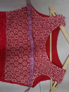 Red Beaded Dress