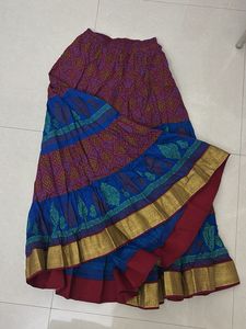 Tiered Ethnic Skirt