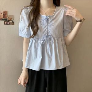 Pretty Lavender Tie Top