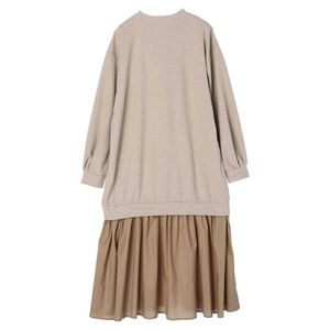 Casual Tan T-Shirt Dress