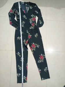 Floral Print Jumpsuit Superb Condition