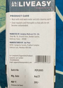 Medicine Pill Box Organizer.