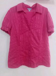 Brand New Stock Clearance Magenta Shirt