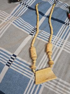 Unique Carved Pendant Necklace