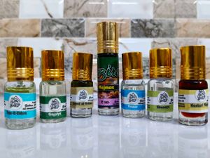 Combo Pack Of 7 Itar/Perfumes ( No alcohol )