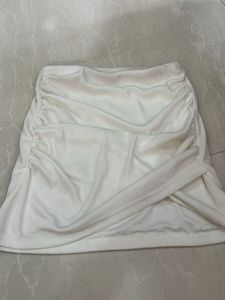 White Mini Skirt