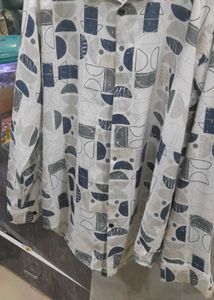 Patterned Long Sleeve Shirt