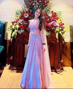 Elegant Pink Lehenga Choli Set