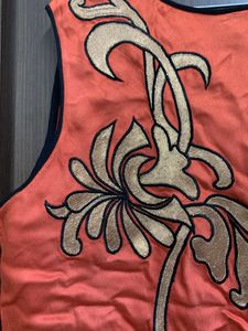 Ethnic Gown With Cape / Shrug