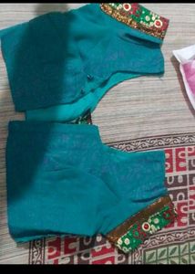 Pink Embroidered Saree
