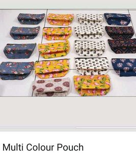 Multi Colour Pouch