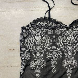 Patterned Cami Top