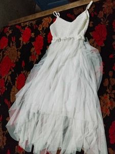 White Net Frock