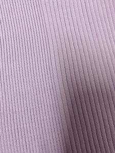 Lilac Ribbed Knit Top