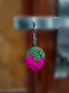 Combo of 2 beautiful woolen keychains
