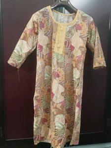Floral Print Kurta