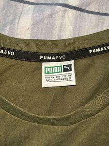 Puma Olive Green T-shirt