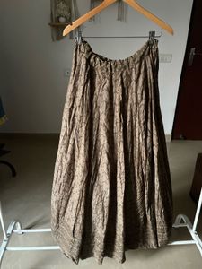 Ethnic Printed Flared Skirt